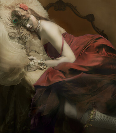 Fotografie mit dem Titel "Red" von Mariska Karto, Original-Kunstwerk, Digitale Fotografie