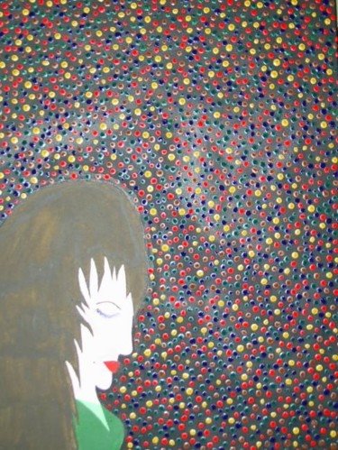 Schilderij getiteld "Soledad" door Marisol Pita, Origineel Kunstwerk, Olie
