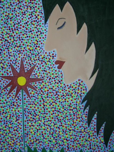 Ζωγραφική με τίτλο "Esperanza" από Marisol Pita, Αυθεντικά έργα τέχνης, Λάδι