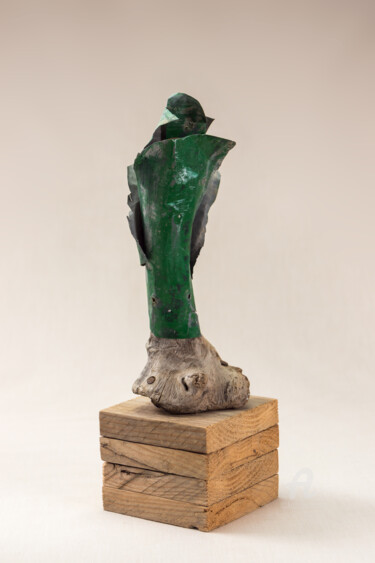Sculpture intitulée "Primavera 1" par Marisu Solís, Œuvre d'art originale, Métaux
