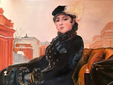 Unfamiliar spring Painting titled "Unfamiliar spring" by Mariuka Gavrilova, Original Art, Oil