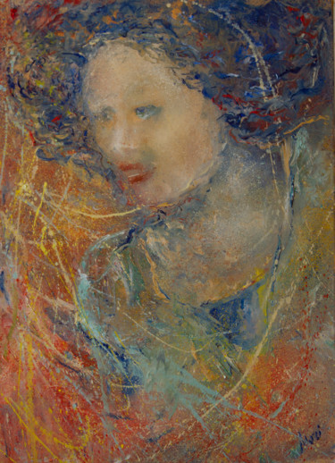 Картина под названием "Bijanka Morales." - Marina Vassileva-Suomalainen, Подлинное произведение искусства, Масло