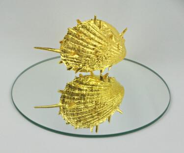 Sculpture titled "Sculpture coquillag…" by Mariya Velychko, Original Artwork, Metals