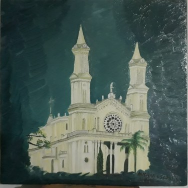 Pittura intitolato "Tornado" da Mariza Tomaz  Soares, Opera d'arte originale, Olio