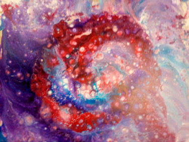 Peinture intitulée "cosmos.jpg" par Marj Lezzi, Œuvre d'art originale, Acrylique