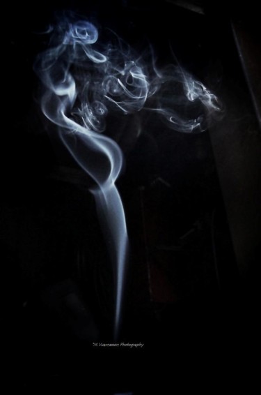 Photography titled "Smoke Devil is a wo…" by Marjolaine Vuarnesson, Original Artwork, Non Manipulated Photography