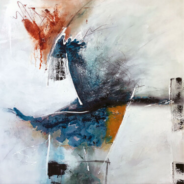 绘画 标题为“Abstract #0885” 由Mark De Kievit, 原创艺术品, 丙烯
