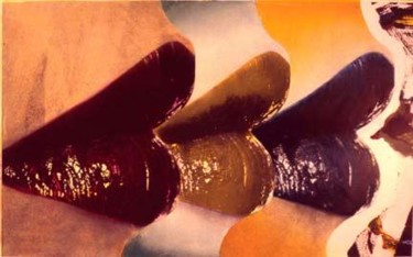 Photography titled "Three Lips" by Mark Planisek, Original Artwork