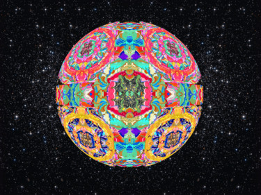 Artes digitais intitulada "10-the-planet-manda…" por Michael Schwahn, Obras de arte originais