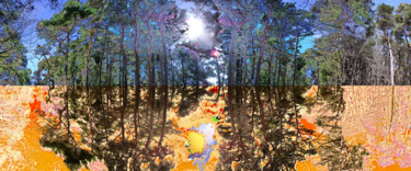 Digitale Kunst mit dem Titel "zauberwald-1.jpg" von Michael Schwahn, Original-Kunstwerk