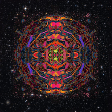 Arte digital titulada "2-cosmic-creation-a…" por Michael Schwahn, Obra de arte original