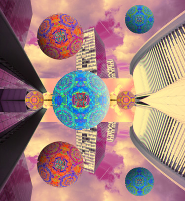 Digitale Kunst mit dem Titel "mandalas-in-luxembo…" von Michael Schwahn, Original-Kunstwerk