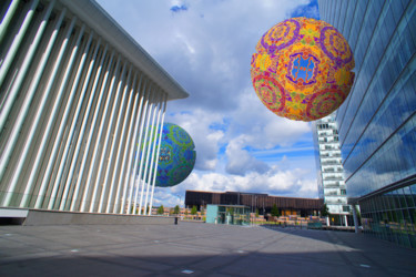 Digitale Kunst getiteld "mandalas-in-luxembo…" door Michael Schwahn, Origineel Kunstwerk