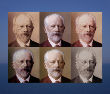 Digitale Kunst mit dem Titel "tchaikovsky-etude-4…" von Michael Schwahn, Original-Kunstwerk, Digitale Malerei