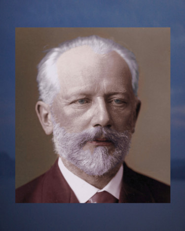 Arte digitale intitolato "tchaikovsky-5.jpg" da Michael Schwahn, Opera d'arte originale, Pittura digitale