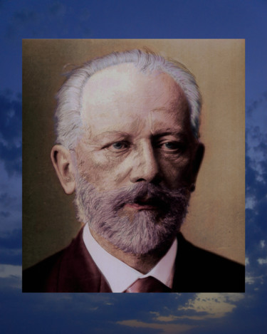 Arts numériques intitulée "Tchaikovsky-3.jpg" par Michael Schwahn, Œuvre d'art originale, Peinture numérique