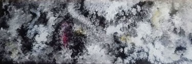 Schilderij getiteld "Cristalli" door Marco Sergio Fassiotti, Origineel Kunstwerk, Glazuur