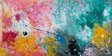 제목이 "Pastello"인 미술작품 Marco Sergio Fassiotti로, 원작, 에나멜