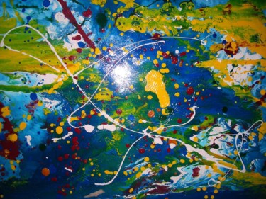 Painting titled "Fantasia 3" by Marco Sergio Fassiotti, Original Artwork, Oil