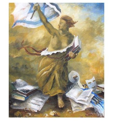Pittura intitolato "Freedom" da Mark Guberman, Opera d'arte originale