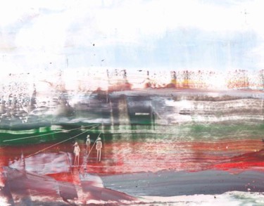 Картина под названием "Город церквей" - Марк Козырев, Подлинное произведение искусства, Масло