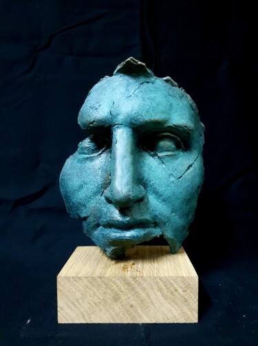 Скульптура под названием "Fragment 3" - Marko Grgat, Подлинное произведение искусства, Терракота