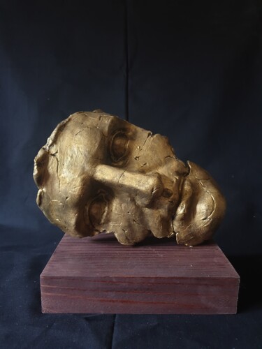 Скульптура под названием "Fragment 10" - Marko Grgat, Подлинное произведение искусства, Терракота