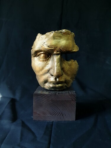 Скульптура под названием "Fragment 9" - Marko Grgat, Подлинное произведение искусства, Терракота
