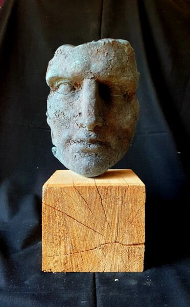 Скульптура под названием "Fragment 16" - Marko Grgat, Подлинное произведение искусства, Терракота
