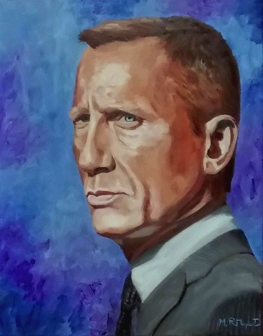 Картина под названием "Bond" - Mark Haywood, Подлинное произведение искусства, Масло