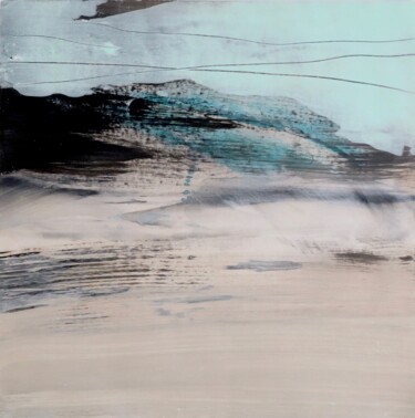 Pittura intitolato ""Shifting Sands"" da Mark S. Thomas, Opera d'arte originale, Acrilico