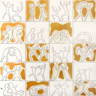 Malerei mit dem Titel "das-tanzhaus.jpg" von Markus Johne, Original-Kunstwerk