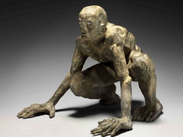 Sculpture intitulée "troll 2" par Markus Nine, Œuvre d'art originale