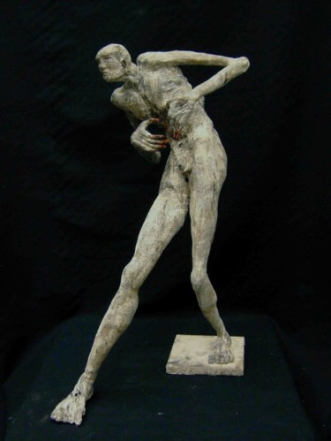 Sculpture intitulée "Buto dancer V" par Markus Nine, Œuvre d'art originale