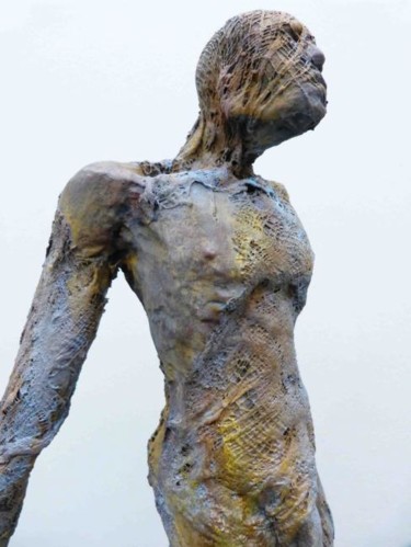 Sculpture intitulée "Equilibre II gros p…" par Markus Nine, Œuvre d'art originale
