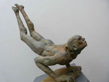 Sculpture intitulée "Equilibre III" par Markus Nine, Œuvre d'art originale