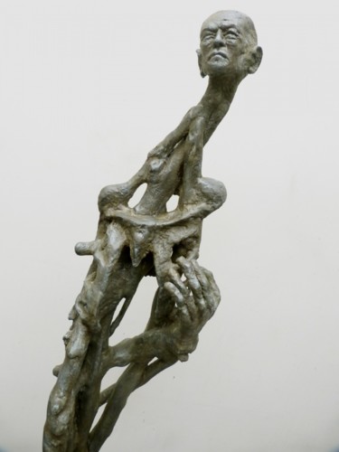 Sculpture intitulée "fantome-de-la-foret…" par Markus Nine, Œuvre d'art originale