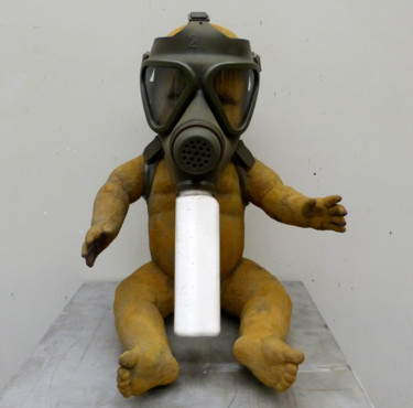Sculpture intitulée "baby.jpg" par Markus Nine, Œuvre d'art originale, Autre