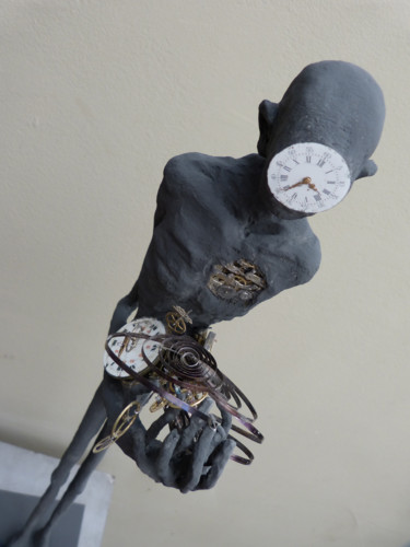 Sculpture intitulée "time-i.jpg" par Markus Nine, Œuvre d'art originale