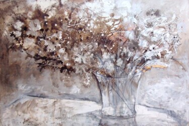 Schilderij getiteld "Blossoms" door Marlen Ferrer, Origineel Kunstwerk, Olie