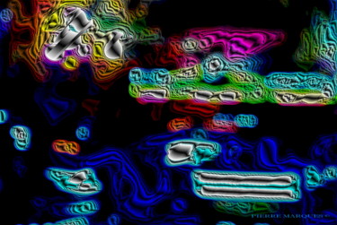 Digitale Kunst getiteld "Marigot Originel" door Piermar, Origineel Kunstwerk, 2D Digital Work