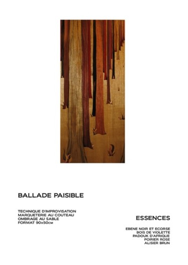 Sculpture intitulée "Balade paisible..." par Vince, Œuvre d'art originale