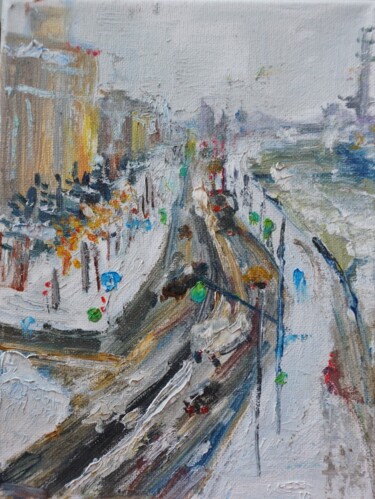 "Embankment" başlıklı Tablo Maria Simbirkina tarafından, Orijinal sanat, Petrol
