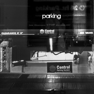 Photography titled "PARKING # 49. FROM…" by Marta Lesniakowska, Original Artwork, Digital Photography