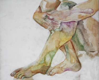 Peinture intitulée "Nudo4" par Marta Re, Œuvre d'art originale