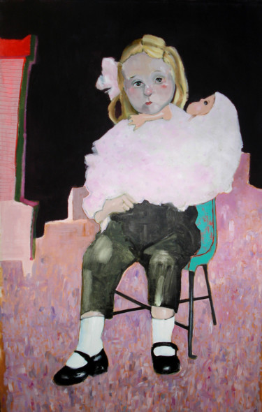 绘画 标题为“1964 - Marta y Tota” 由Marta Grassi, 原创艺术品, 丙烯