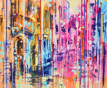 Картина под названием "Memories" - Marta Zawadzka, Подлинное произведение искусства, Акрил Установлен на Деревянная рама для…