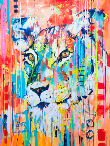 Картина под названием "Insight" - Marta Zawadzka, Подлинное произведение искусства, Акрил Установлен на Деревянная рама для…