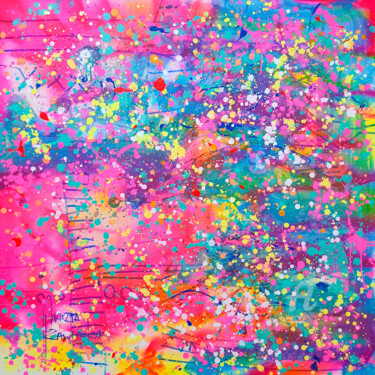 Картина под названием "Dream avenue" - Marta Zawadzka, Подлинное произведение искусства, Акрил Установлен на Деревянная рама…