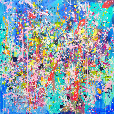 Картина под названием "Babylon" - Marta Zawadzka, Подлинное произведение искусства, Акрил Установлен на Деревянная рама для…